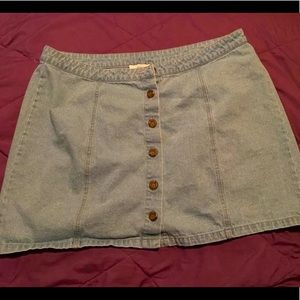 Forever 21 Plus Size Demin Skirt